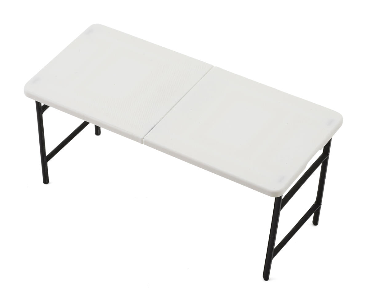 Knight Customs 1/10 Folding Camping Table (White)