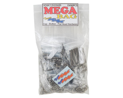 Team KNK Mega Bag Stainless Steel Hardware Kit (Silver) (1500)