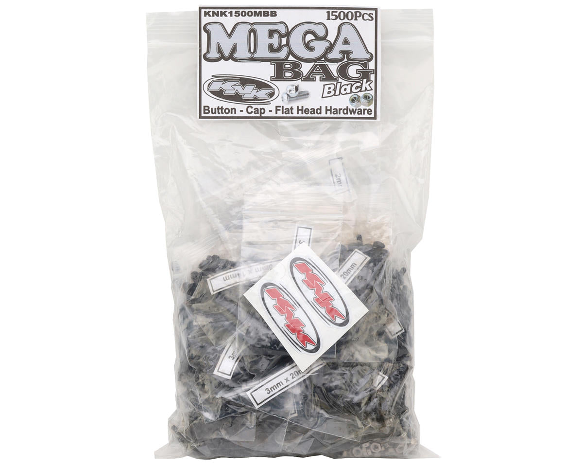 Team KNK Mega Bag Stainless Steel Hardware Kit (Silver) (1500)