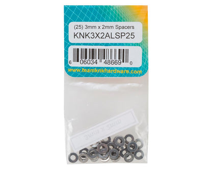 Team KNK 3x2mm Aluminum Spacers (25)