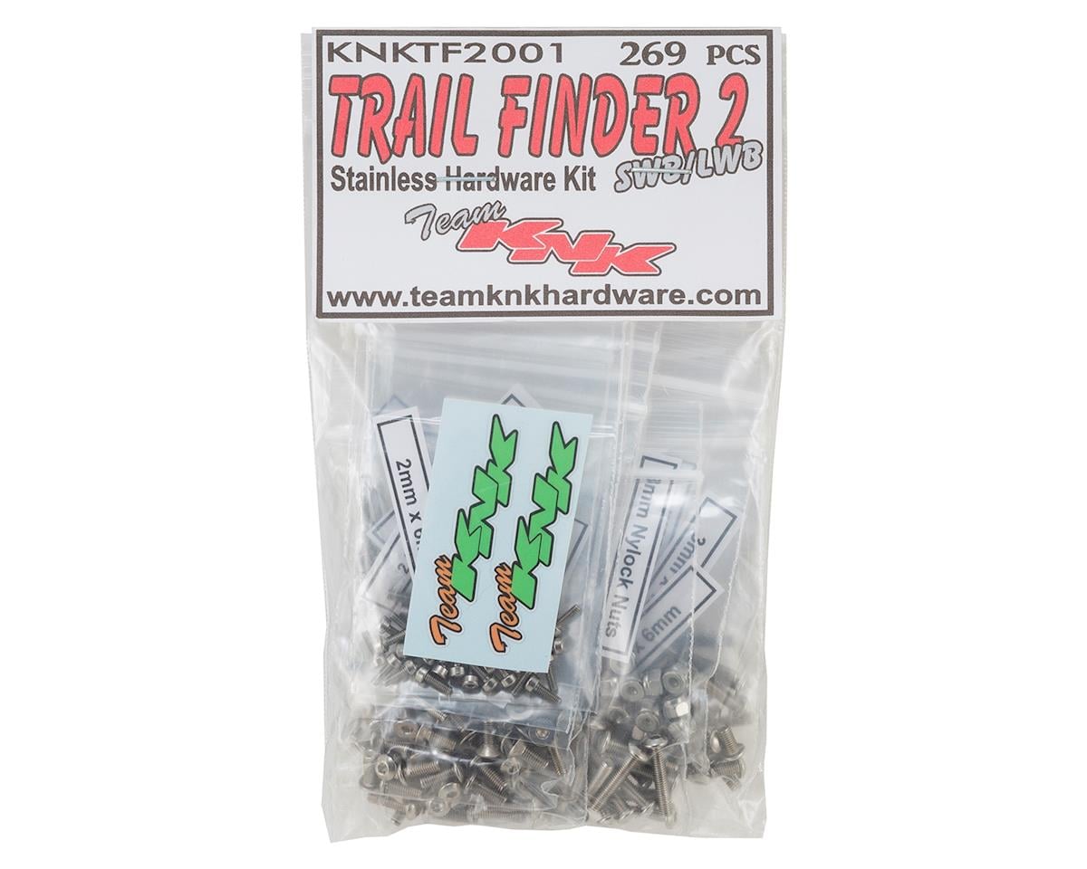 Team KNK RC4WD Trailfinder 2 Stainless Hardware Kit (269)