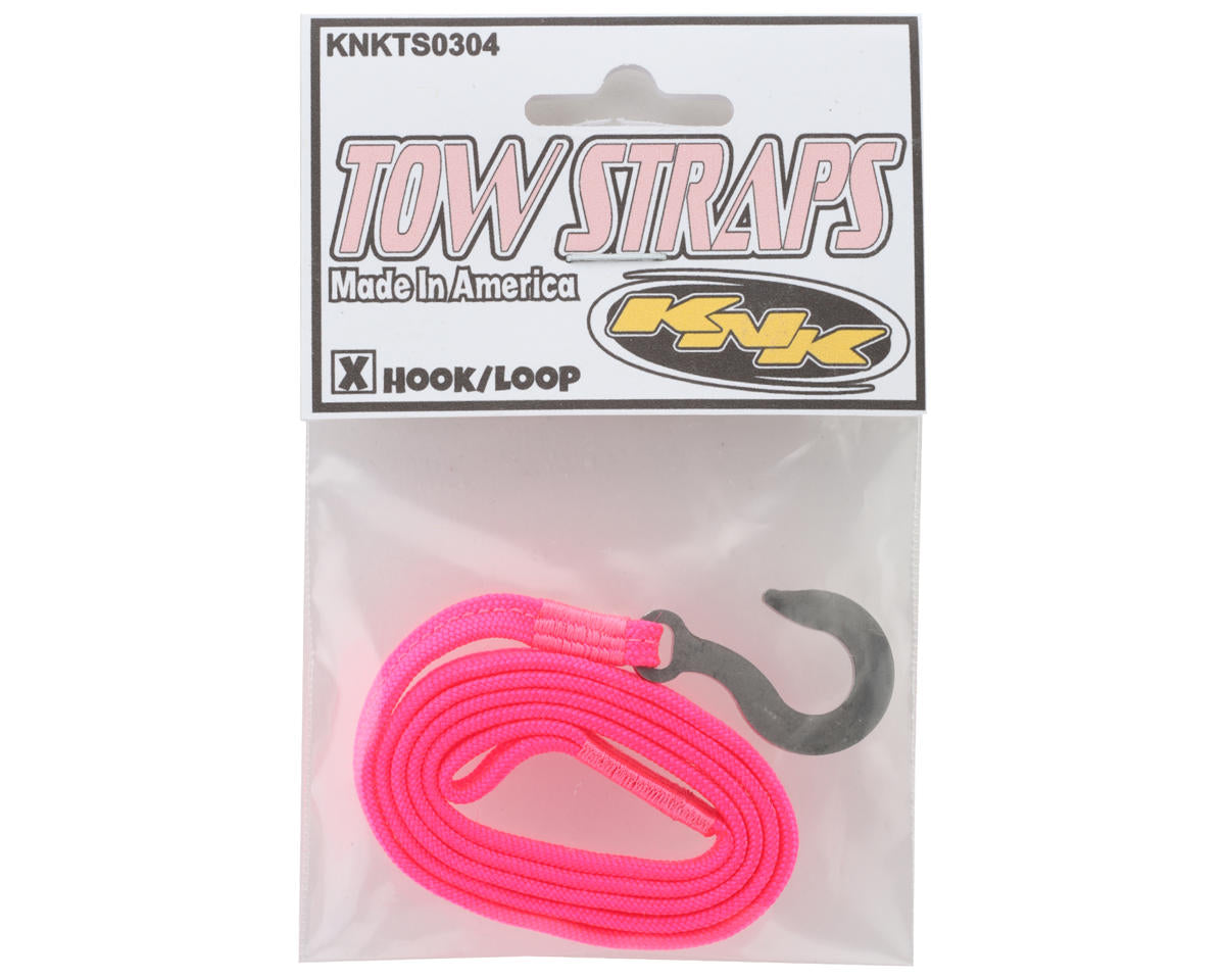 Team KNK Tow Strap and Hook (Pink)