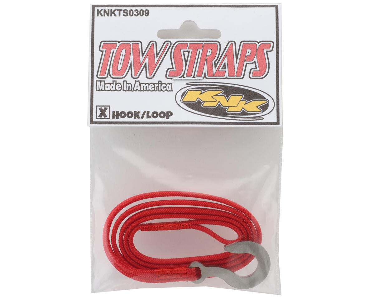 Team KNK Tow Strap and Hook (Red)