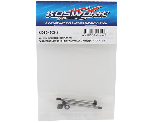 Koswork YZ-870C/YZ-10 Inner Hardened Steel Suspension Shaft (2) (3x42.1mm)