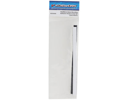 Koswork 10x200mm Body Mounting Adhesive Hook & Loop Set