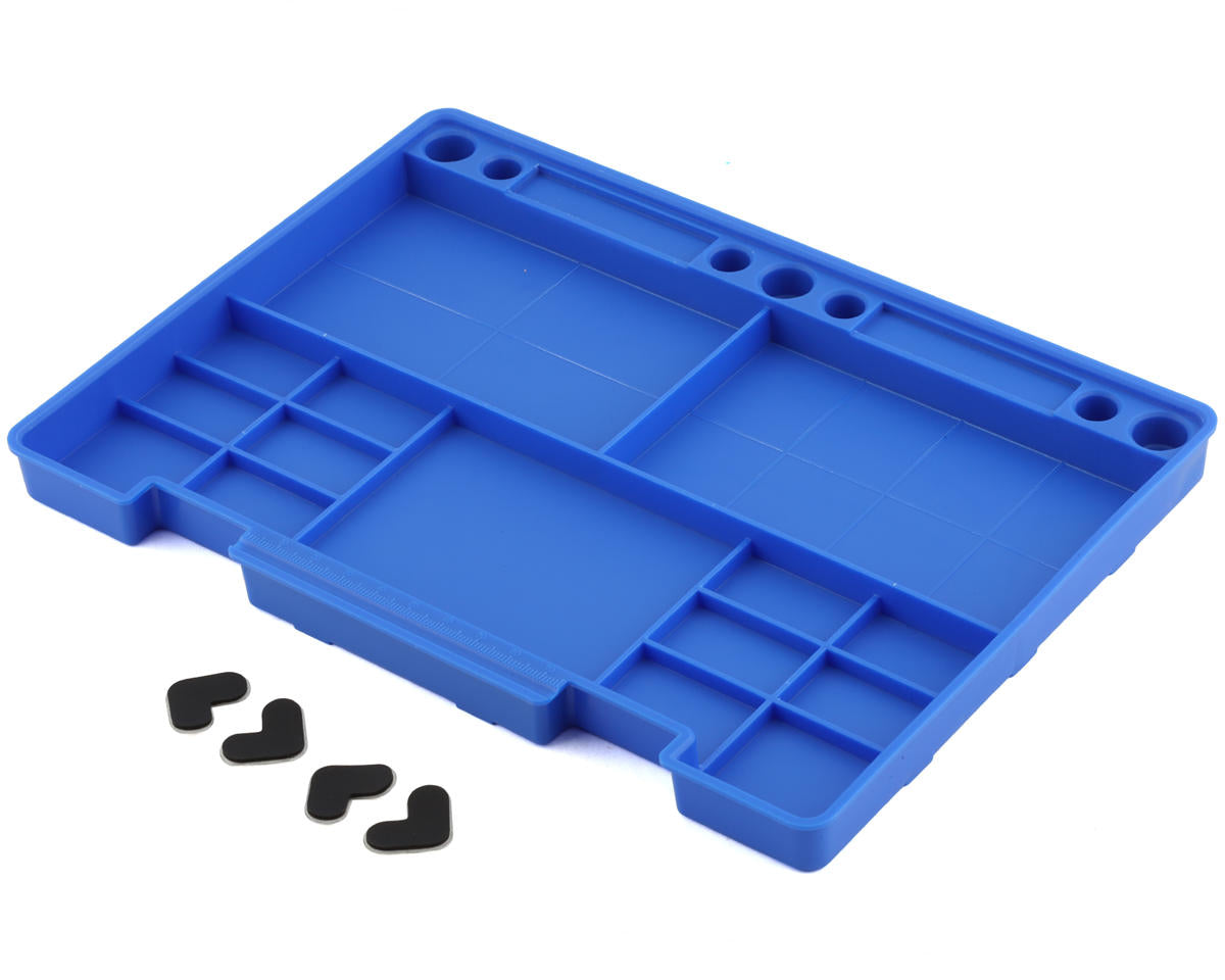 Koswork Tool/Storage Box w/Parts Tray (Blue)