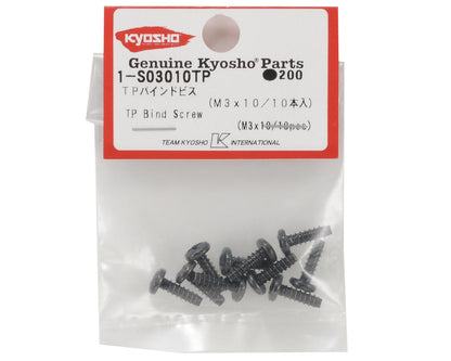 Kyosho 3x10mm Self Tapping Binder Head Screw (10)