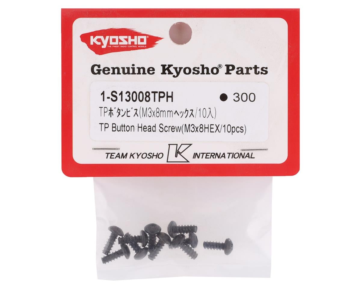 Kyosho 3x8mm Button Head Screw (10)