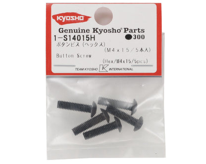 Kyosho 4x15mm Button Head Screw (5)