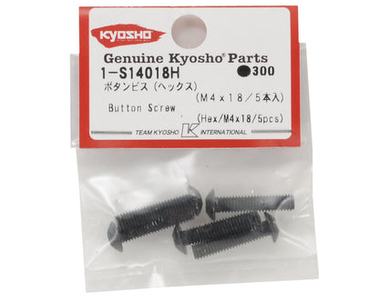 Kyosho 4x18mm Button Head Screw (5)