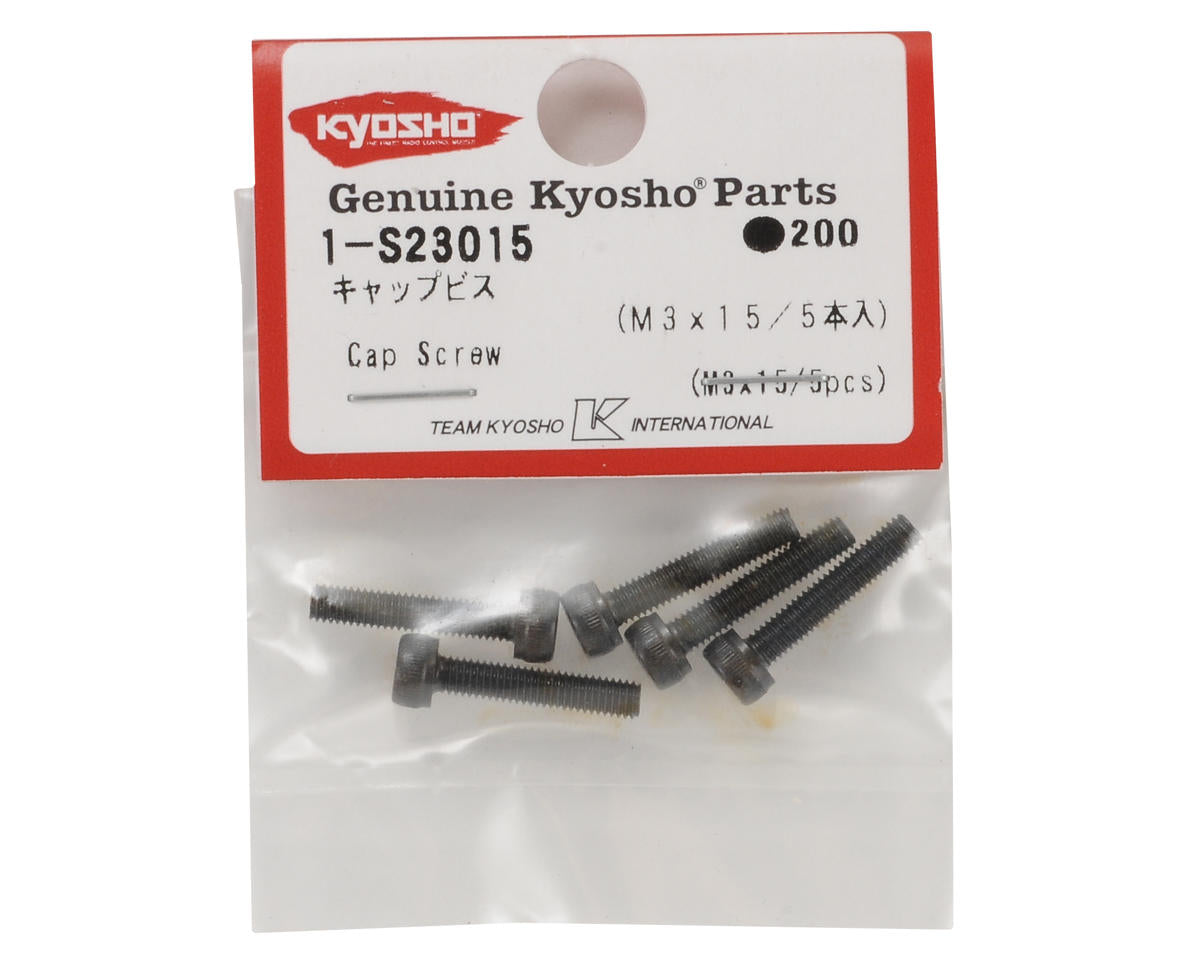 Kyosho 3x15mm Cap Head Screw (5)