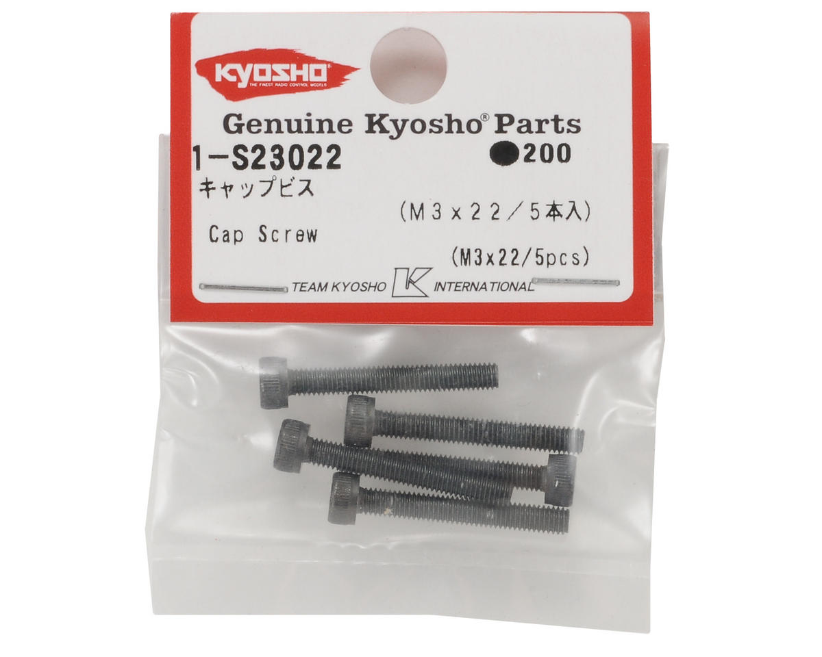 Kyosho 3x22mm Cap Head Screw (5)