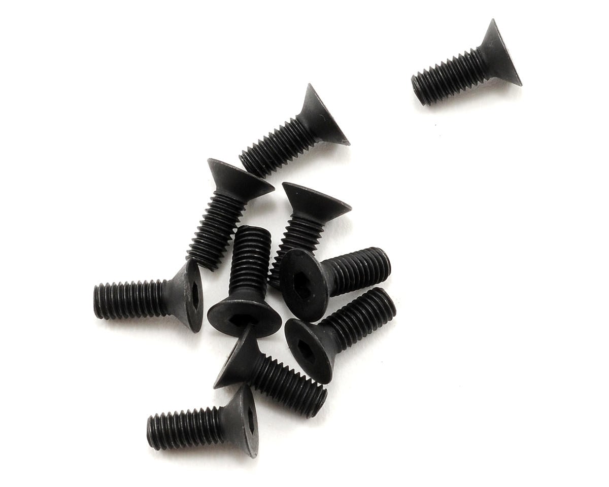Kyosho 3x8mm Flat Head Hex Screw (10)