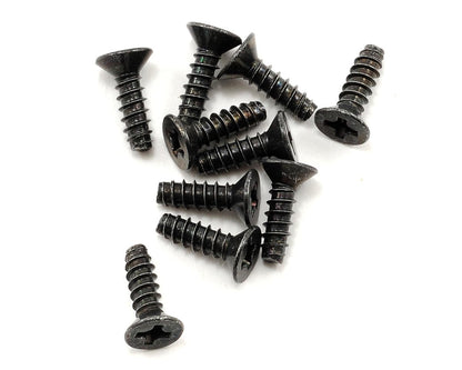 Kyosho 3x10mm Flat Head Phillips Screw (10)