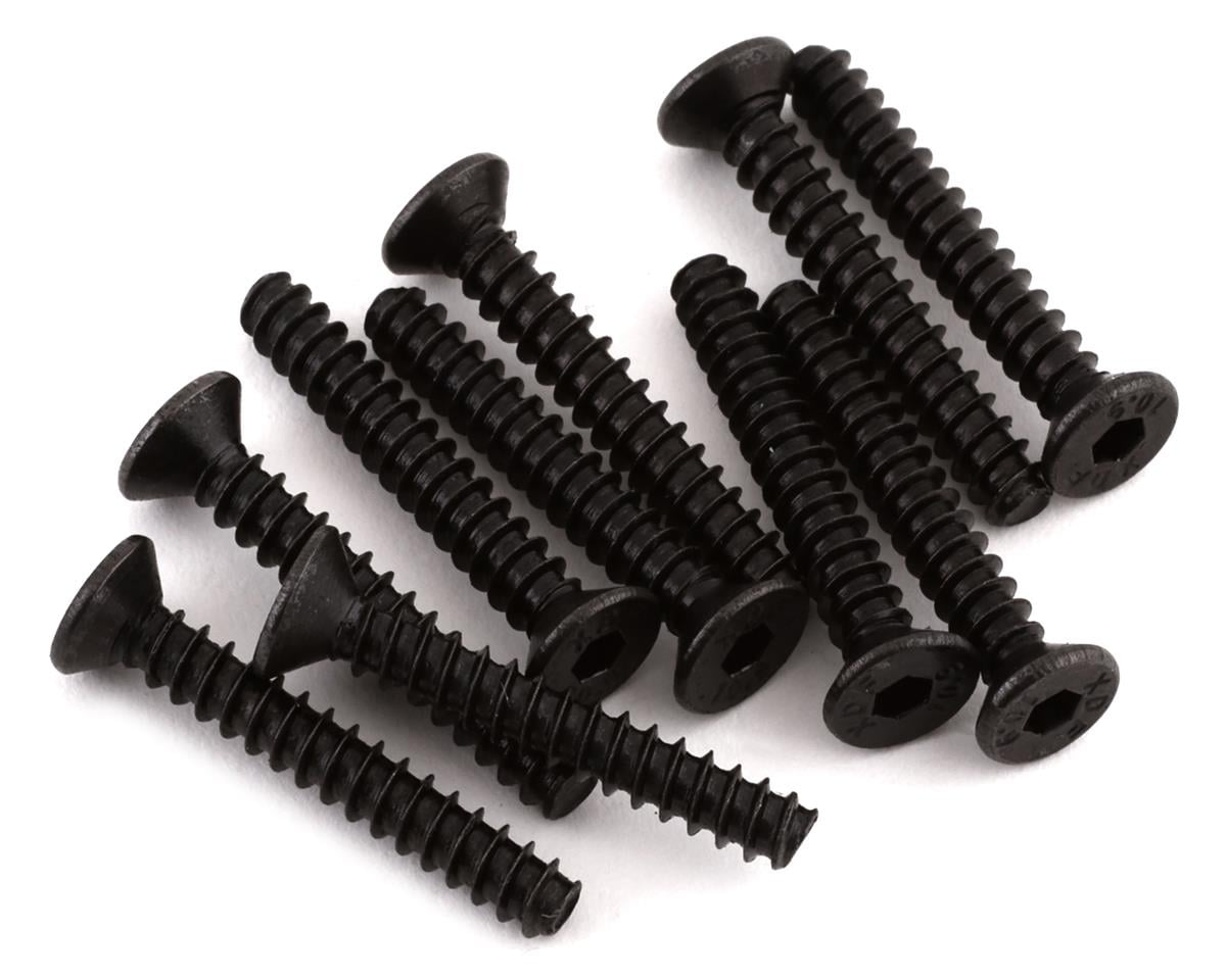 Kyosho 3x20mm Flat Head Screws (10)