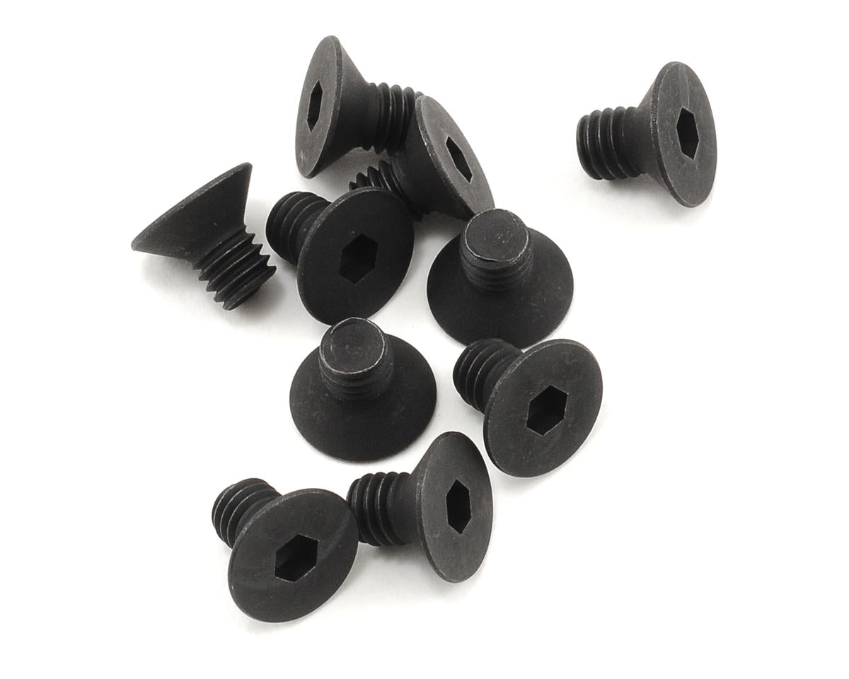 Kyosho 4x6mm Flat Head Hex Screw (10)