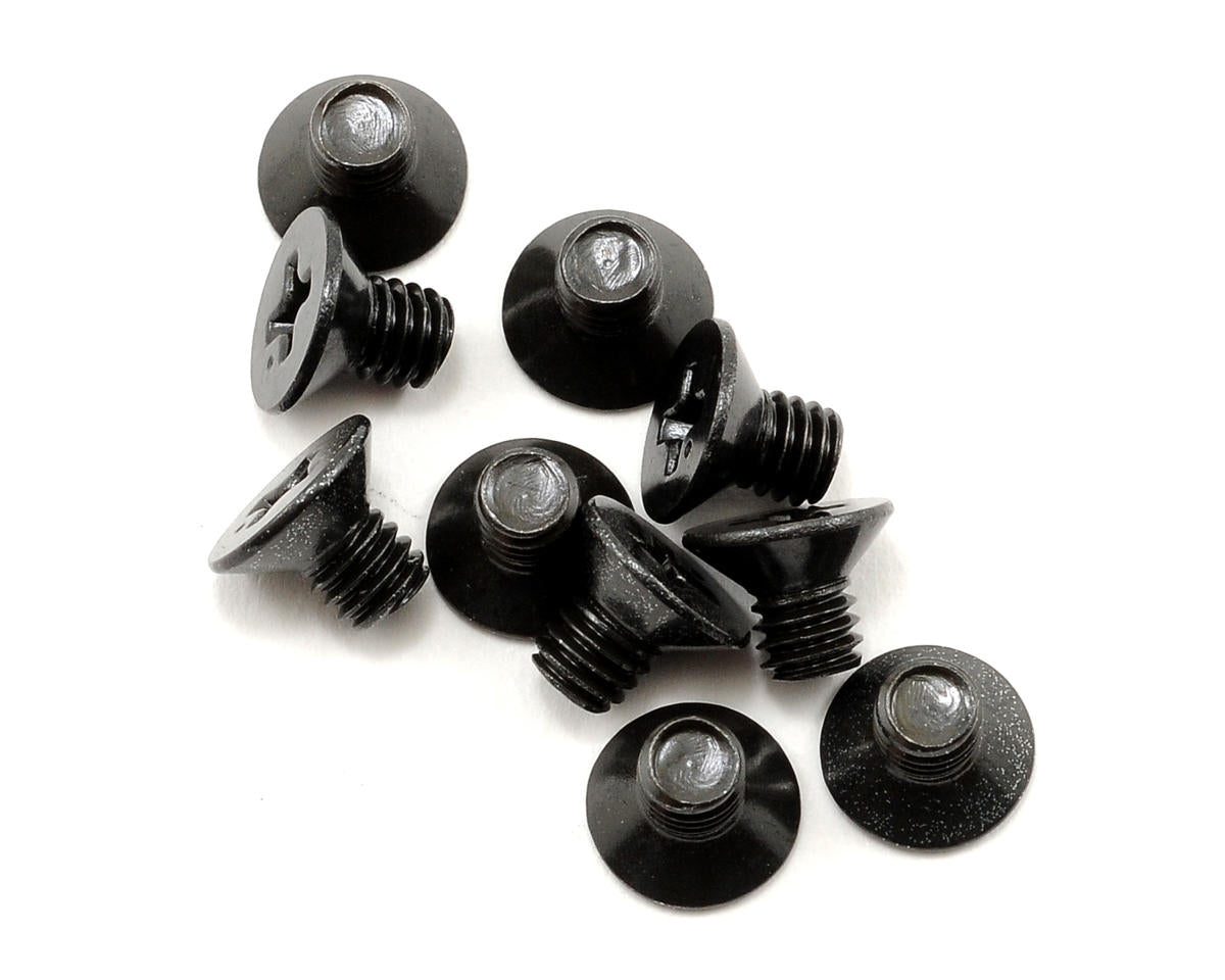 Kyosho 4x6mm Flat Head Phillips Screw (10)