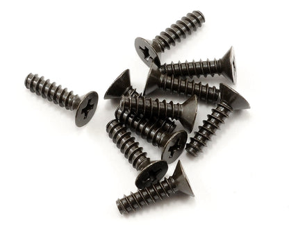 Kyosho 4x15mm Self Tapping Flat Head Screw (10)