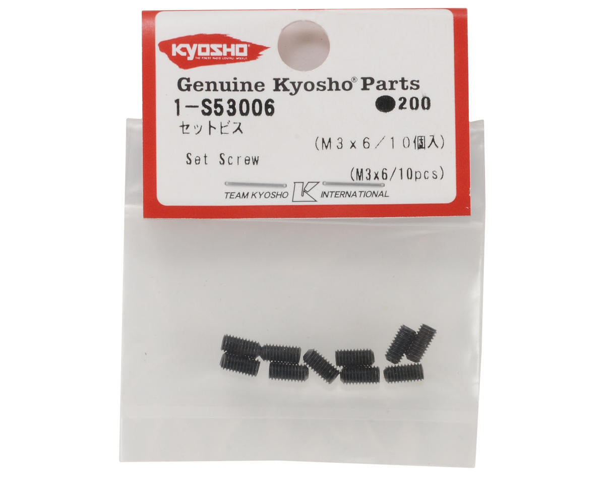 Kyosho 3x6mm Set Screw (10)