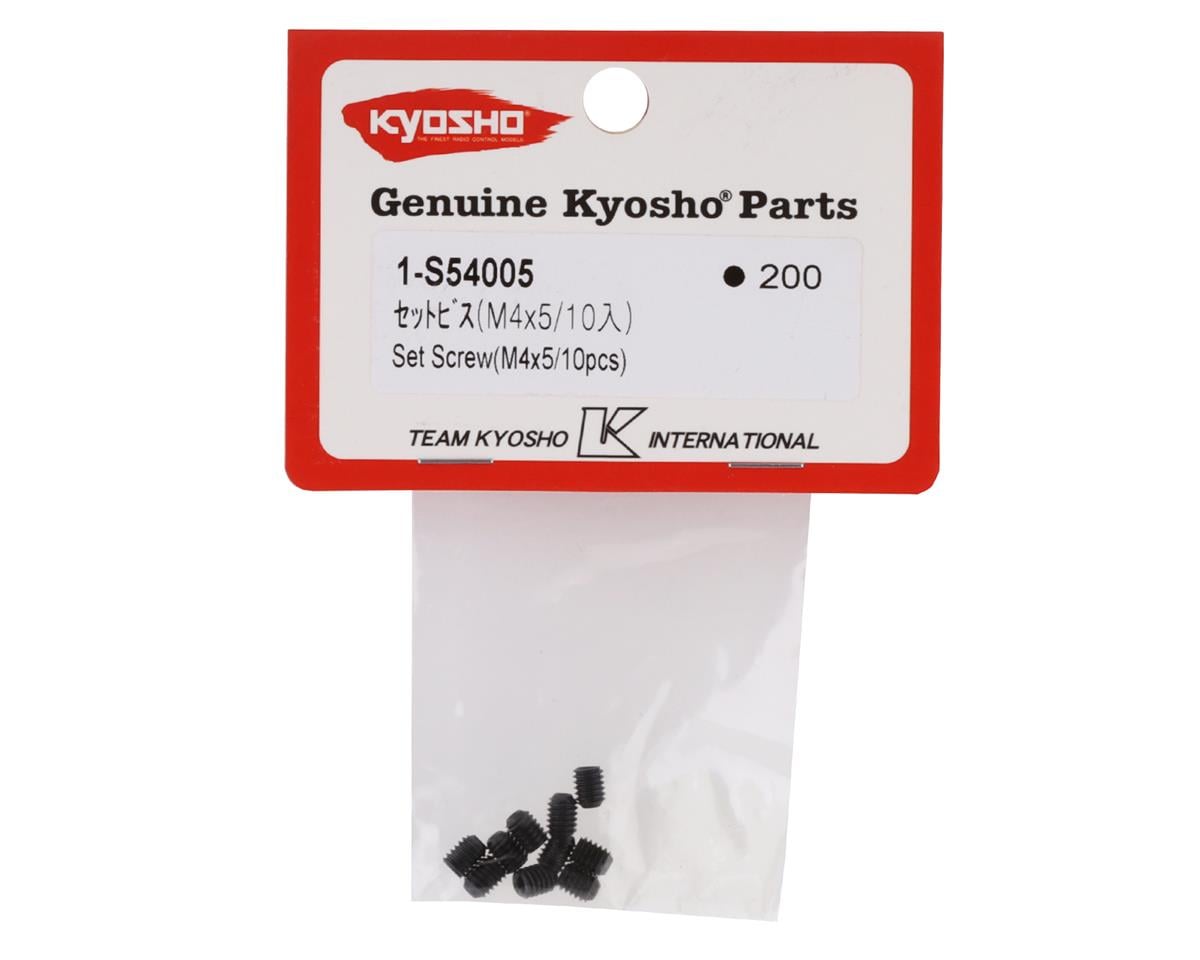 Kyosho 4x5mm Set Screws (10)