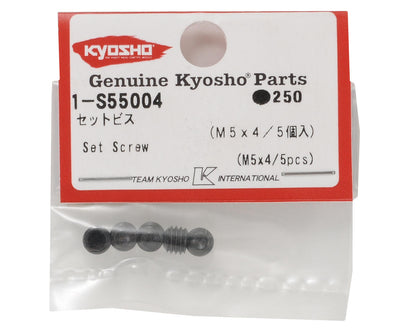 Kyosho 5x4mm Set Screw (5)