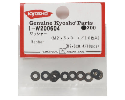 Kyosho 2x6x0.4mm Washer (10)