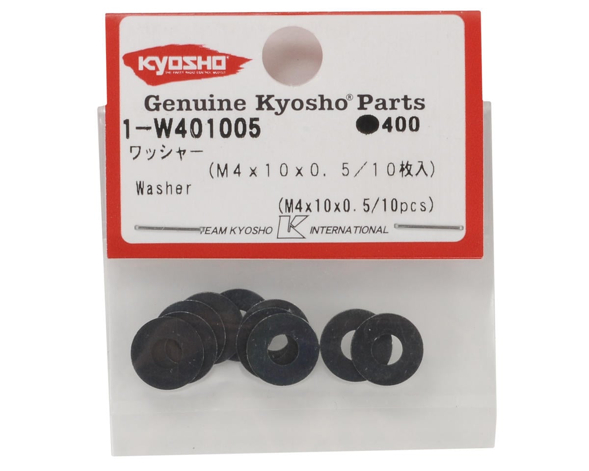 Kyosho 4x10x0.5mm Washer (10)