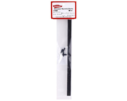 Kyosho Antenna Tubes & Antenna Caps (Black) (4)