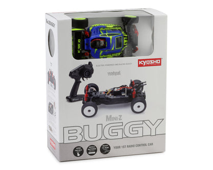 Kyosho MB-010 Mini-Z Inferno MP9 Electric 4WD Micro Buggy Readyset (Blue/Yellow)