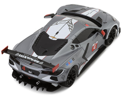 Kyosho MR-04 Mini-Z RWD ReadySet w/Chevrolet Corvette C8.R Body (Gunmetal/White)