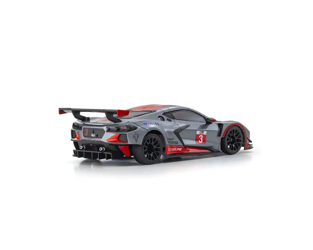 Kyosho MR-04 Mini-Z RWD ReadySet w/Chevrolet Corvette C8.R Body (Gunmetal/White)