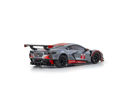 Kyosho MR-04 Mini-Z RWD ReadySet w/Chevrolet Corvette C8.R Body (Gunmetal/White)