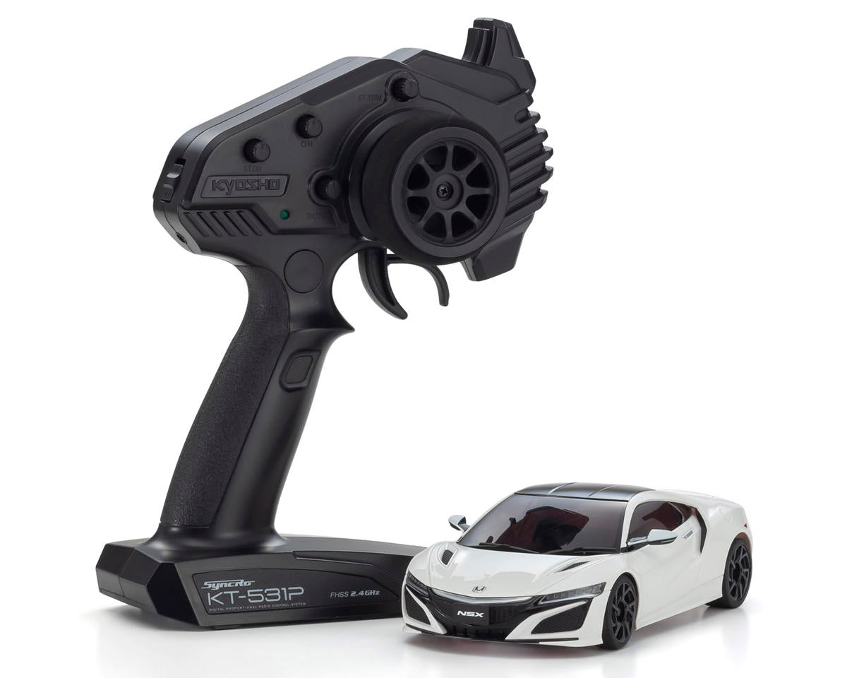 Kyosho MR-04 RWD Mini-Z Readyset w/Honda NSX 130R Body (White)