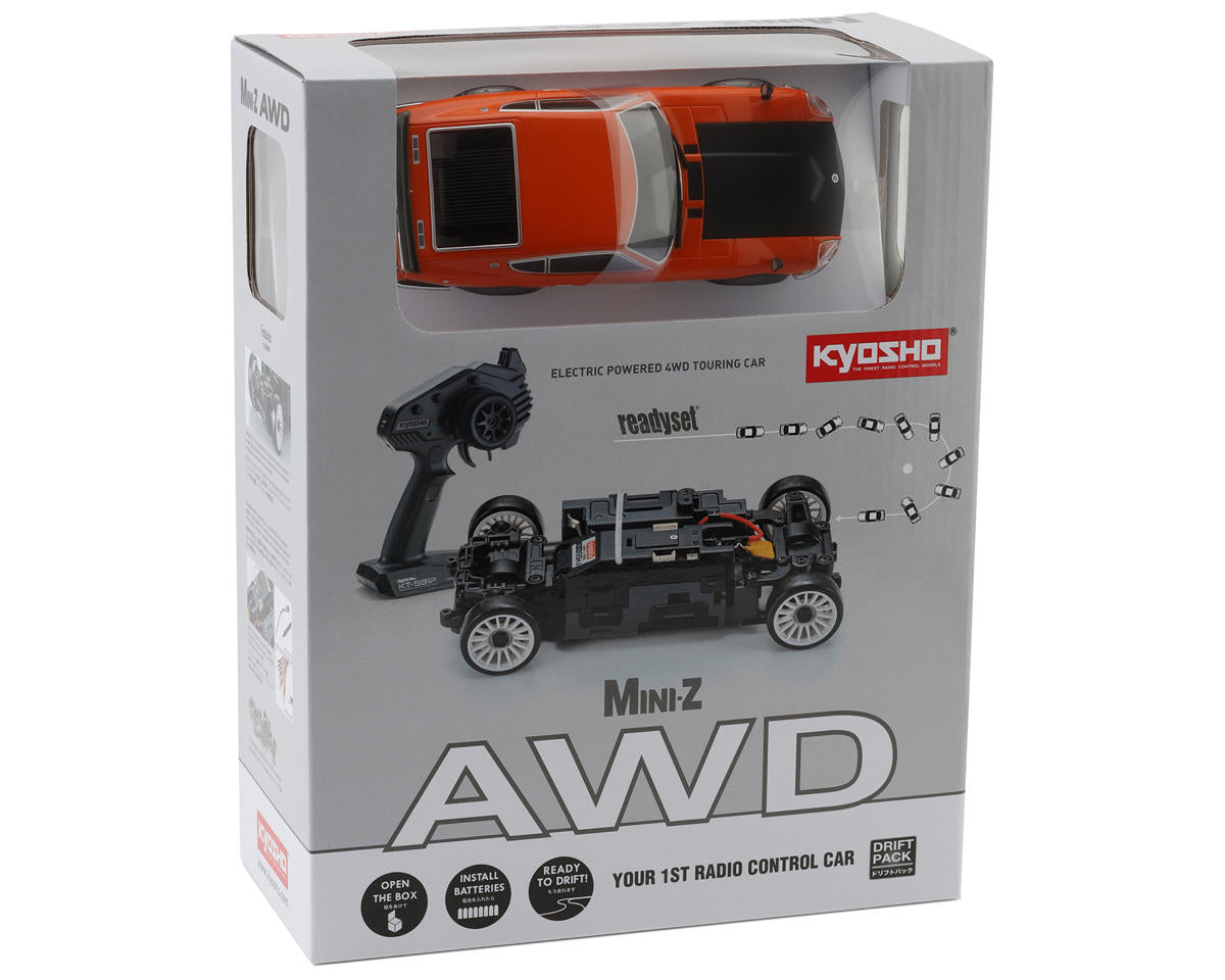 Kyosho MA-020 AWD Mini-Z Sports ReadySet w/Nissan Fairlady 240ZG Body (Orange)
