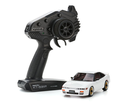 Kyosho MA-020 AWD Mini-Z ReadySet w/Nissan Sileighty White Body