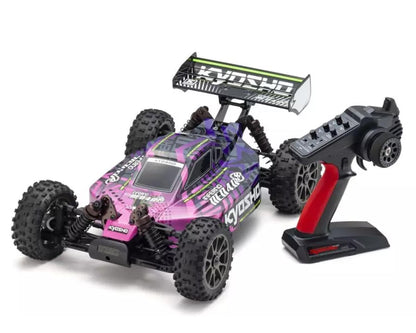 Kyosho NEO 4.0 VE ReadySet 1/8 Off-Road Electric Brushless Buggy (Pink/Purple)