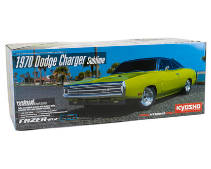 Kyosho EP Fazer Mk2 FZ02L 1970 Dodge Charger 1/10 Touring Car ReadySet (Green)