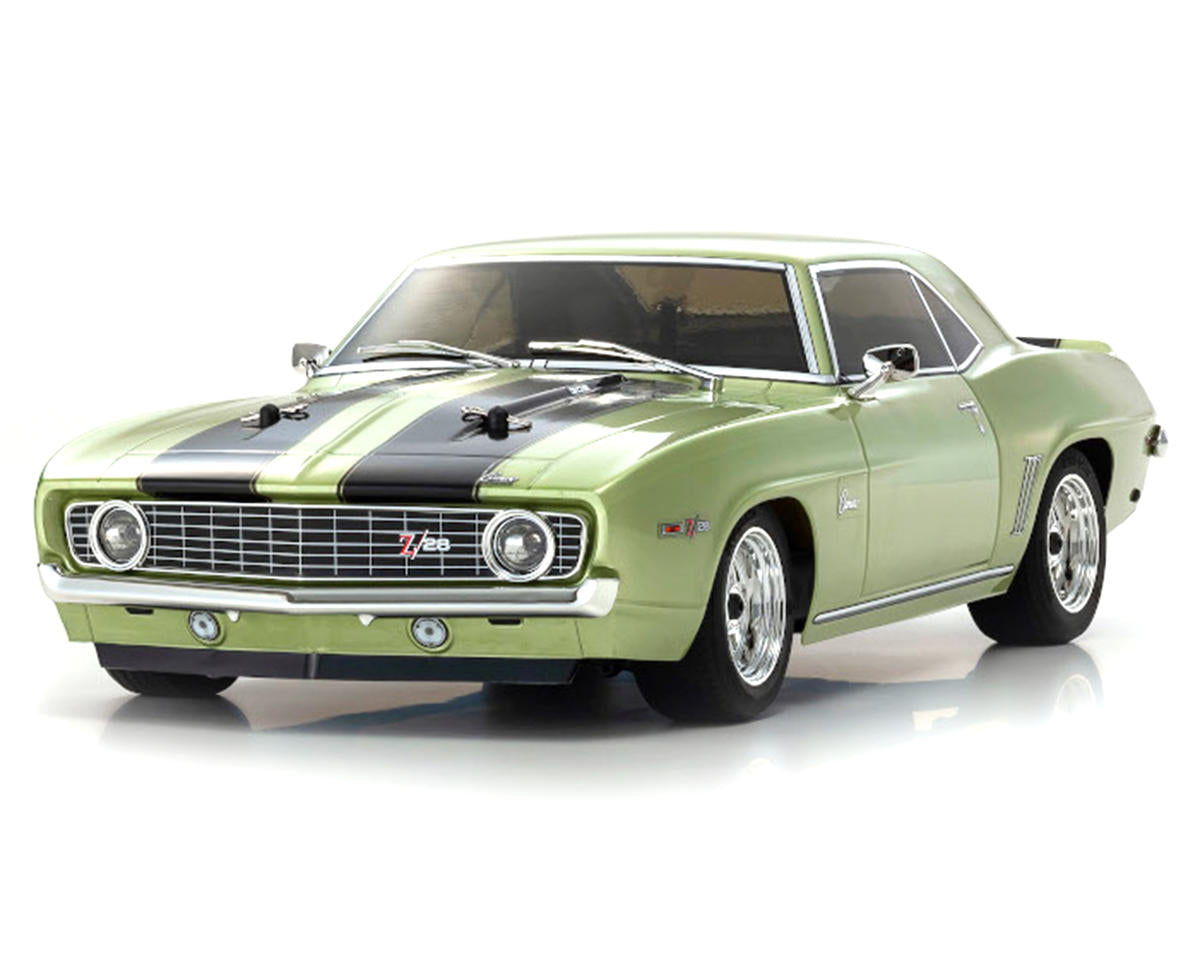 Kyosho Fazer Mk2 FZ02 1969 Chevy Camaro Z/28 ReadySet (Frost Green)