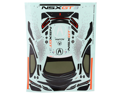 Kyosho Fazer Mk2 Acura NSX 1/10 Touring Car Body Set (Clear) (200mm)