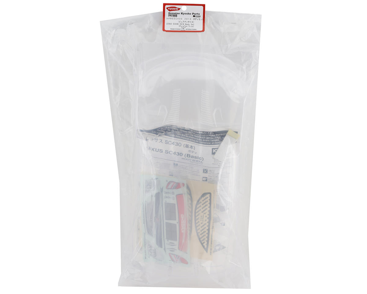 Kyosho 2010 Lexus SC430 TC Body Set (Clear) (200mm)
