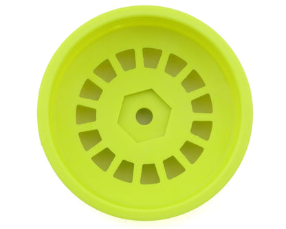 Kyosho Aero 24mm 15-Spoke TC Wheels (Fluorescent Yellow) (8)