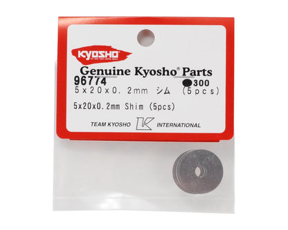 Kyosho 5x20x0.2mm Clutch Shim (5)