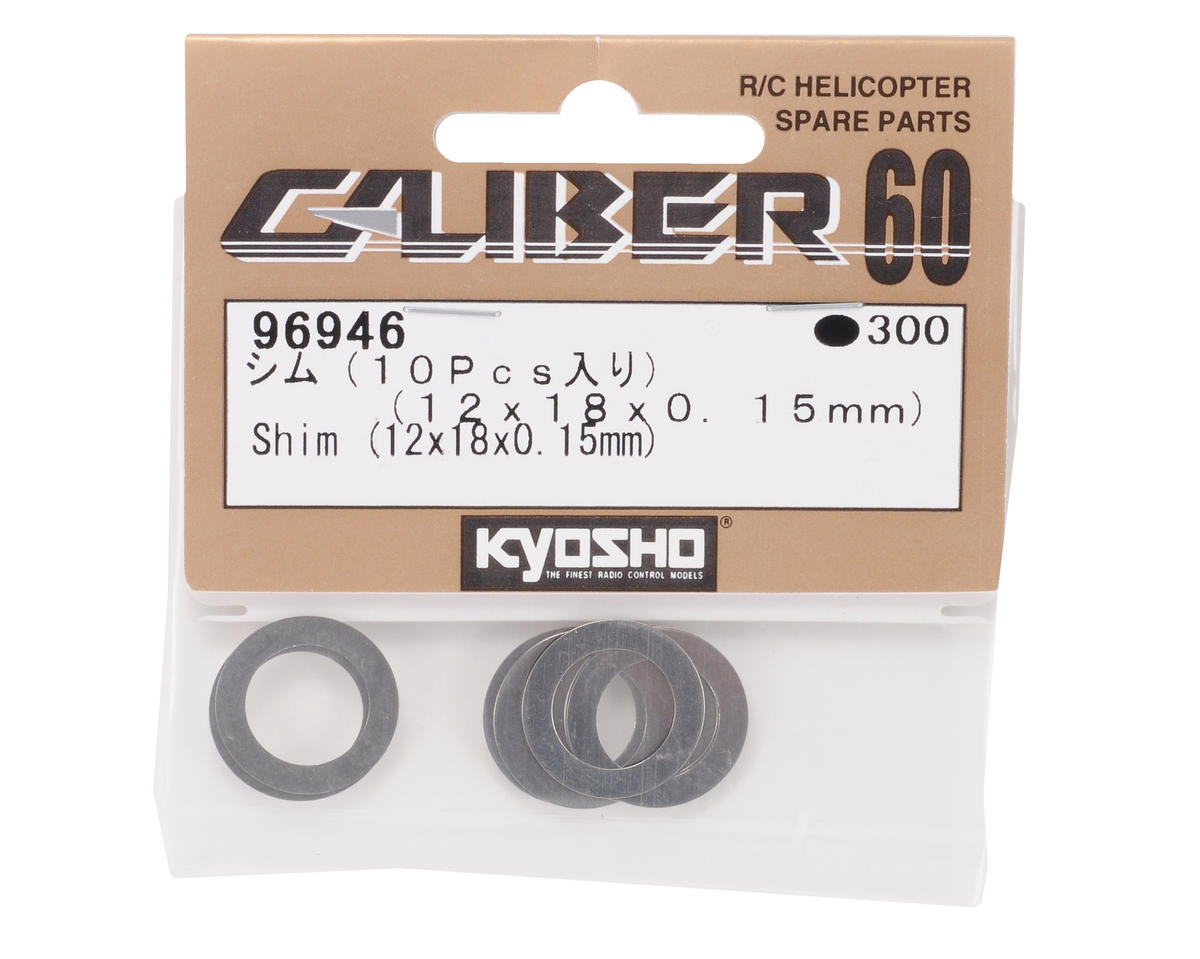 Kyosho 12x18x0.15mm Shim (10)