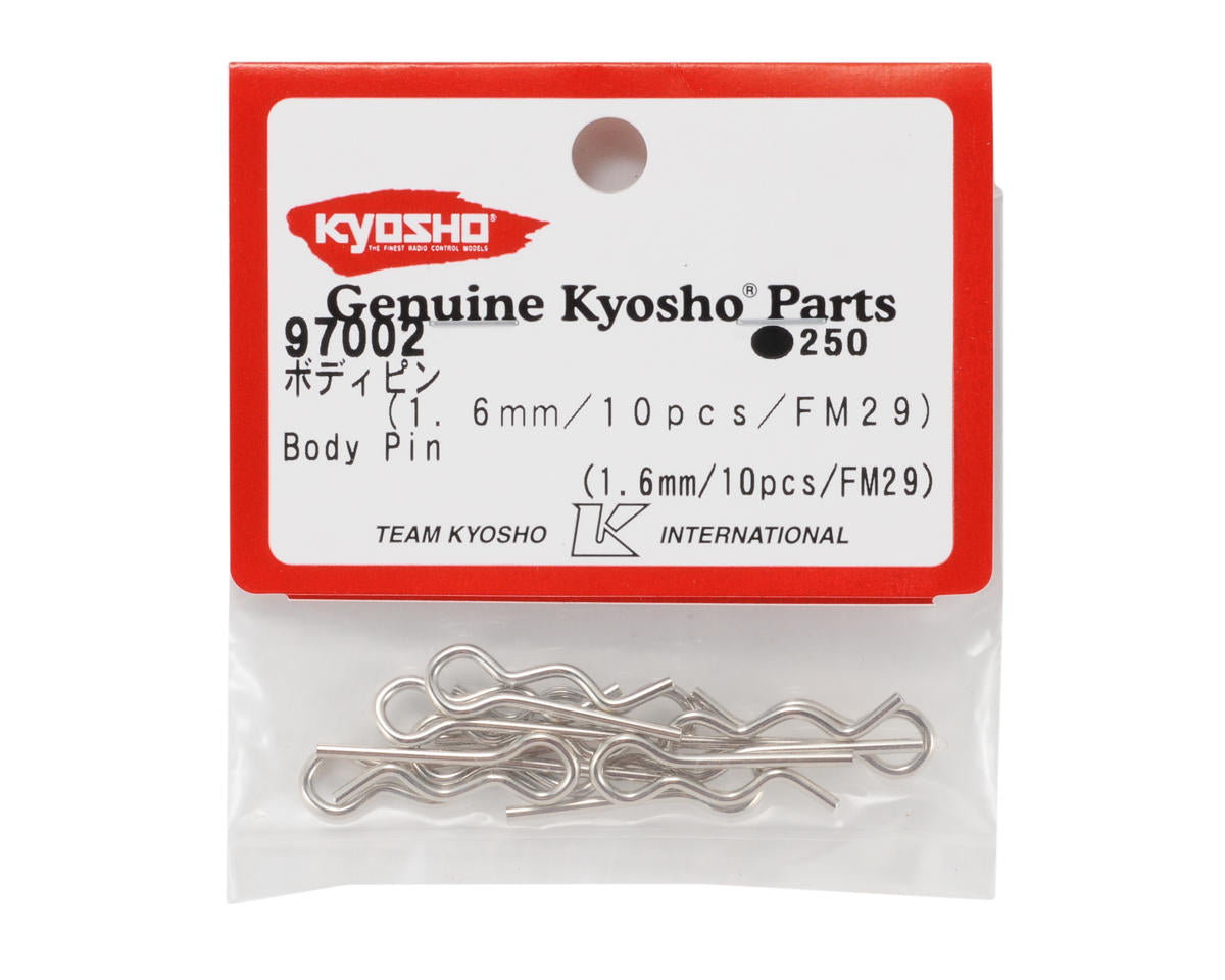 Kyosho 1.6mm Body Pin (10)