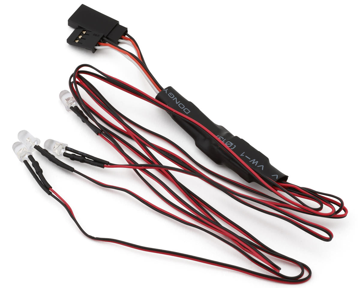 Kyosho 5mm LED Lights Unit (4-Red Bulbs)