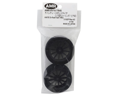 Kyosho Avantie 1/10 On Road Touring Car Rear Foam Tires (Black) (2) (40 Shore)