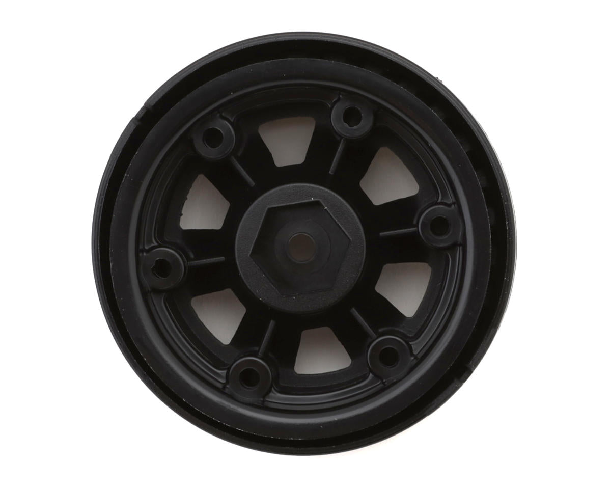 Kyosho KC10 Composite 1.9" 6-Spokes Bead-lock Wheels (Black) (2)