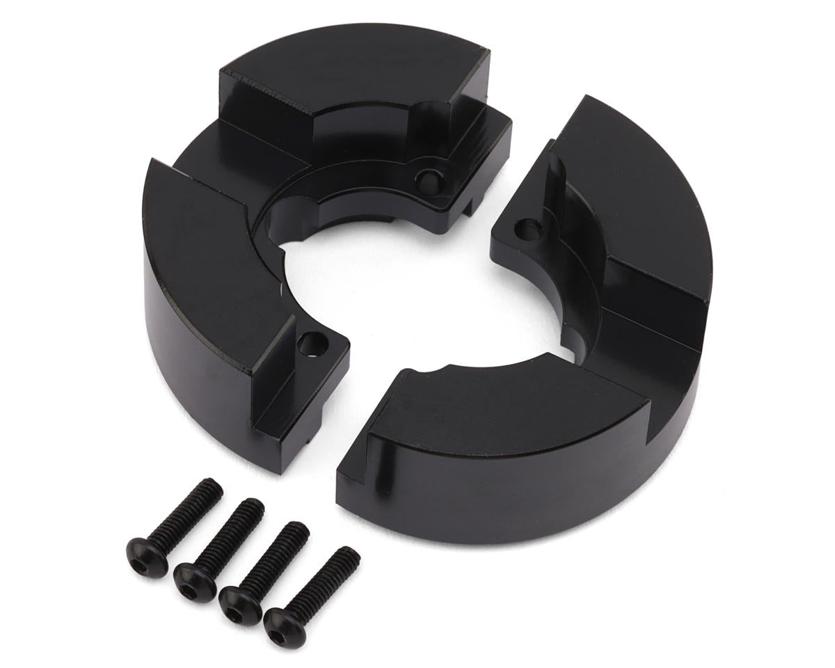 Kyosho KC10 Steering Knuckle & Hub Counter Weights (Black) (2) (60g ea)