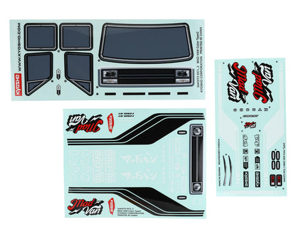 Kyosho Mad Van Decoration Body Set (Clear)