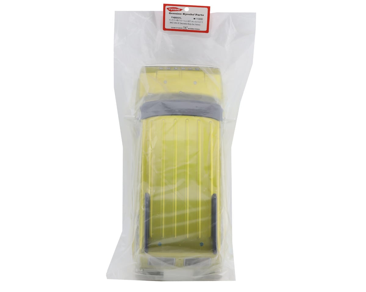 Kyosho Mad Van VE Pre-Painted Body Set (Yellow)
